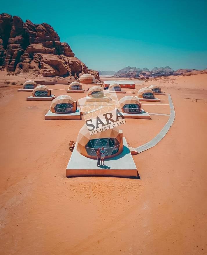 Sara Luxury Rum Camp Wadi Rum Exteriér fotografie